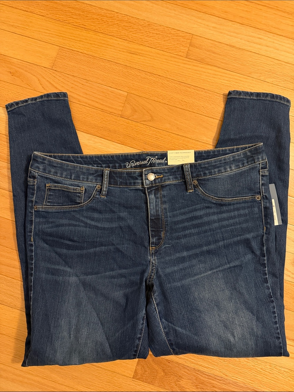 Universal Thread Women's Indigo Skinny Jeans